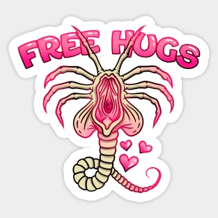 Free Hugs Sticker